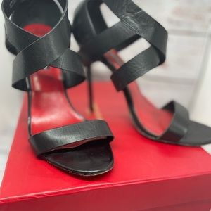 Charles Jourdan black stiletto pumps